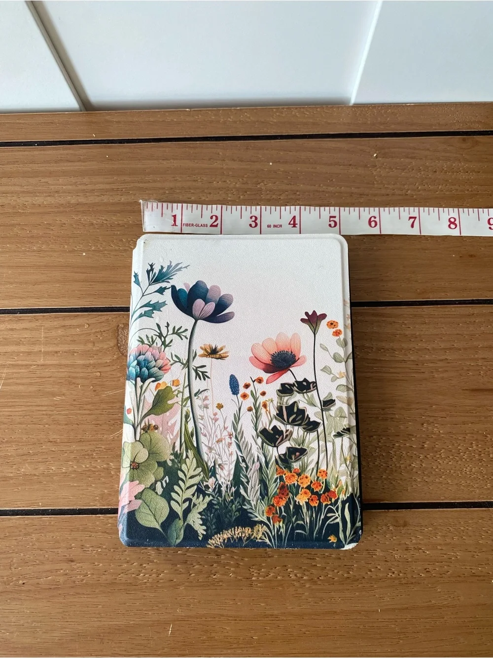 Floral Tablet Case with Stand Folio Cover for 7–8” Tablet or eReader Garden